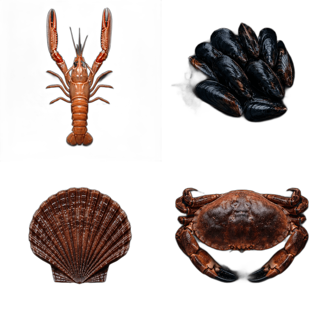 Selected Arctic Seafood